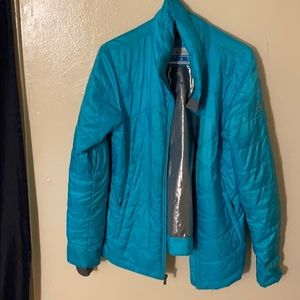Columbia Omni shield teal coat
